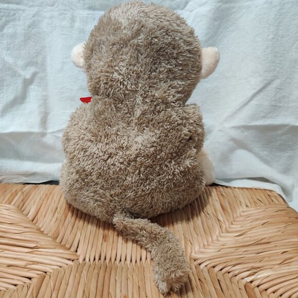 DanDee Collector’s Choice Monkey Plush Stuffed Animal Red Heart Love Toy 10" - Picture 4 of 8